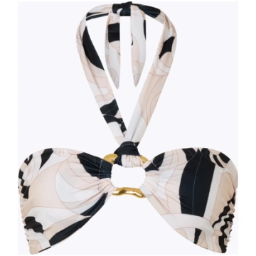 Locket Bandeau Top - Nautilus - XS / Black