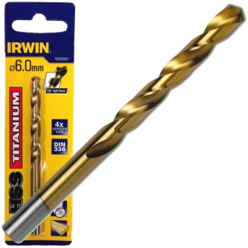 Urbja metālam HSS TITANIUM 9,0 mm Irwin