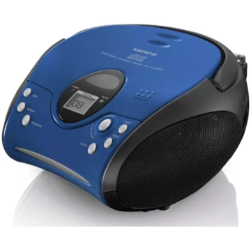Lenco SCD-24 Digitāla FM Akustiskā sistēma Zila
