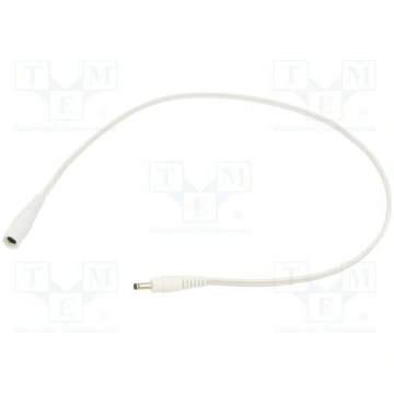 Cable; 2x0.5mm2; DC 3,5/1,3 plug,DC 5,5/2,1 socket