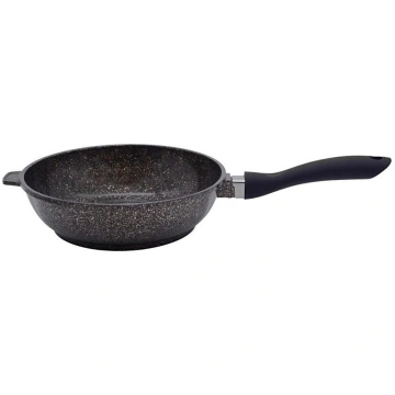 Dziļa panna KITCHISIMO 24 cm, melna UTC