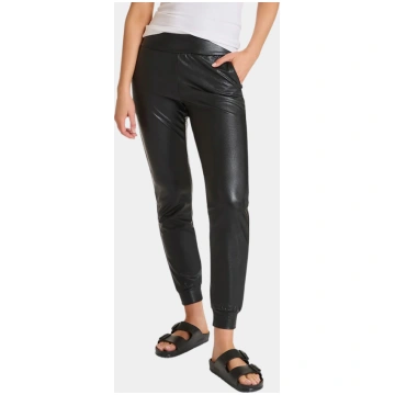 Faux Leather Jogger Commando