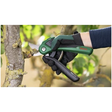 BOSCH EasyPrune bypass pruning shears, black and g
