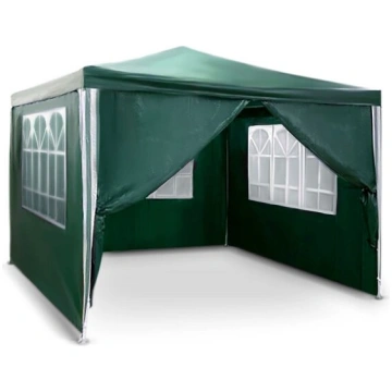 Zaļš dārza paviljons 3x3m 4935 Nav norādīts