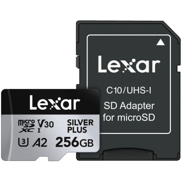 Atmiņas karte microSD 256GB C10 A2 U3 V30 205/150M