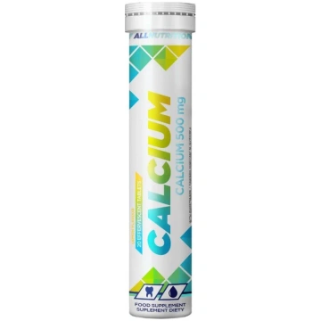 Allnutrition kalcijs, 500 mg (citrons) - 20 putojo