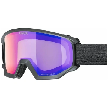uvex athletic FM , black matt dl/ruby-clear S2