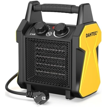 Keramiskais ventilatora sildītājs 2000 W ar termos