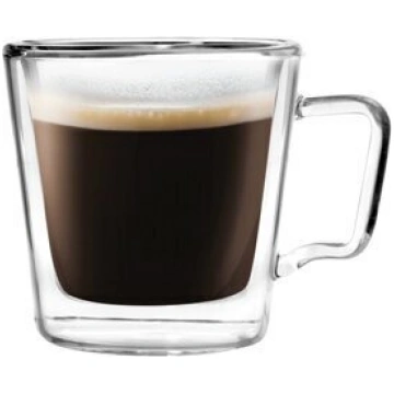 Vialli Design espresso krūzīte ar dubultstikla sie