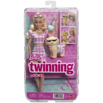 BARBIE Twinning Looks - lelle blondīne, 29 cm