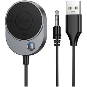 Wireless car receiver Hoco AUX Bluetooth with 3.5m