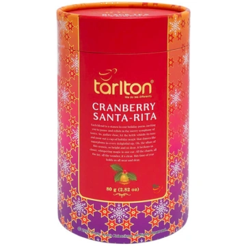 Ceilonas melnā tēja Cranberry Santa Rita Dzērveņu 
