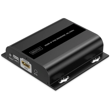 AV uztvērējs DIGITUS HDMI IP PoE 4K/60Hz, Cat6, Mi