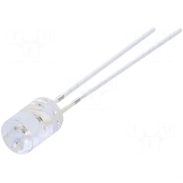 LED | red | 5mm | 500÷750mcd | 100° | Front: flat 