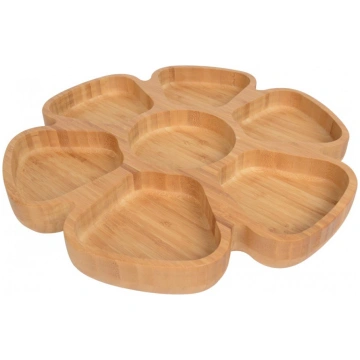 Bambusa servējamais šķīvis 360, grozāms, 35.6x35.6