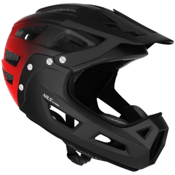 Ķivere Nils Extreme Full-Face sarkana viegla aizsa