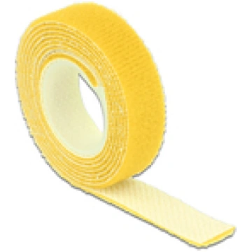 Hook and loop fastener 1m x 13mm yellow ( 18733 ) 