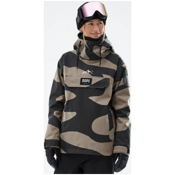 Dope Blizzard W 2022 Ski Jacket Women Pangea Walnu
