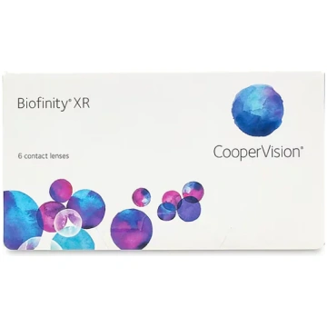 Biofinity® XR Sphere Contact Lenses | Pack of 6