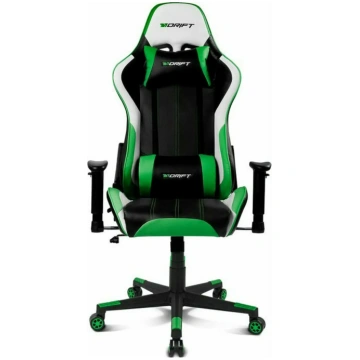 Spēļu Datorkrēsls DRIFT DR175GREEN Mākslīgās ādas 