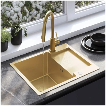 without kitchen faucet Rea