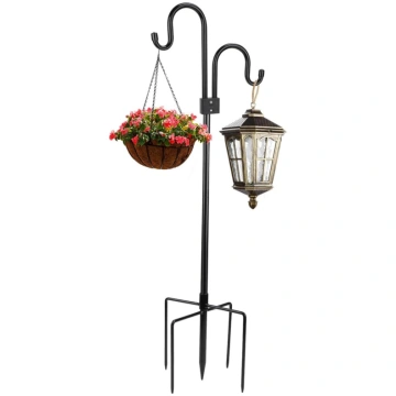 SWAWIS Shepherd Hook 193 cm Shepherd Stake Dārza S