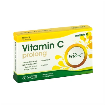 VITAMIN C PROLONG, 40 kapsulas Aconitum