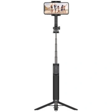 Fixed Selfie stick with tripod and wireless trigge