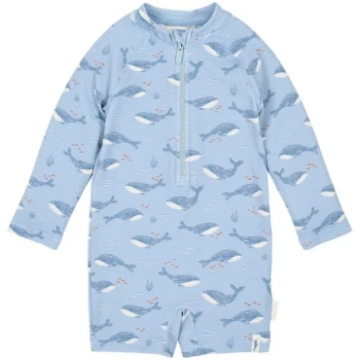 Little Dutch Swimsuit long sleeve ´Ocean Splash´ 9