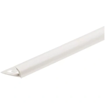 FLĪŽU LĪSTE PVC 12MM, Gaiši Bēša ārējais stūris xx