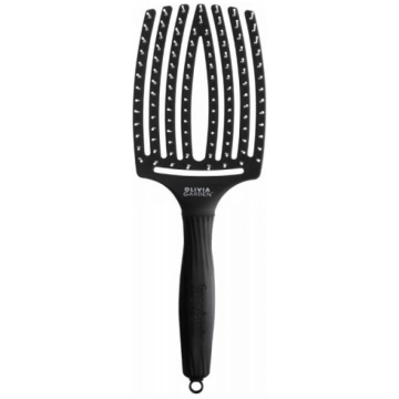 Fingerbrush Curved & Vented Paddle Brush Matu suka