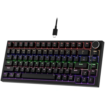 Newmen GM326 mehāniskā tastatūra ar kabeli, spēļu