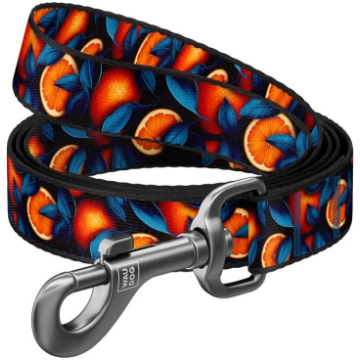 Suņu pavada Waudog Oranges, daudzkrāsaina, 1.22 m