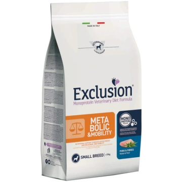 Exclusion monoprotein veterinary diet formula meta