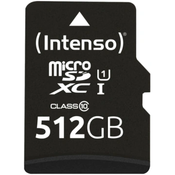 Intenso atmiņas karte MicroSDXC 3423493 512 GB, la