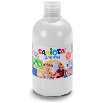 Guaša pudelē CARIOCA 500 ml baltā krāsa 200-12159