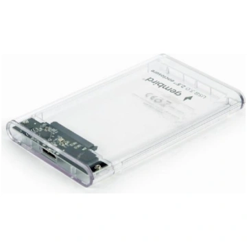 HDD CASE EXT. USB3 2.5"/TRANSPARENT EE2-U3S9-6 GEM