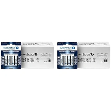 everActive AA baterijas, 96 gab., Pro Alkaline, Mi