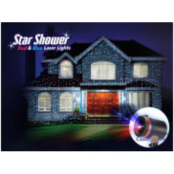 Lāzera projektors mājas apgaismošanai Star Shower
