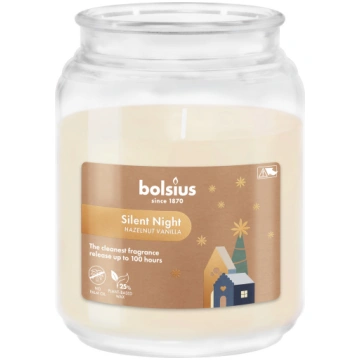 Svece, aromātiskā Bolsius Silent night, 100 h, Bal