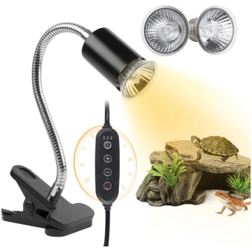 REPTI HOME - Reptiļu terārija UV-A UV-B sildlampa,