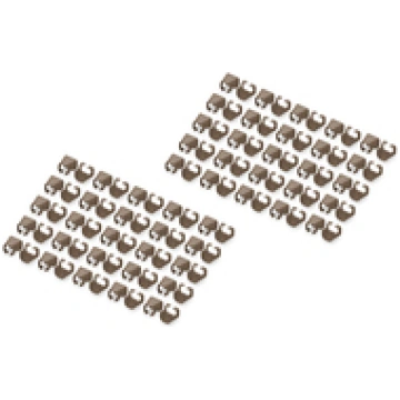 Digitus Color clips for Patch cable Brown 40160324