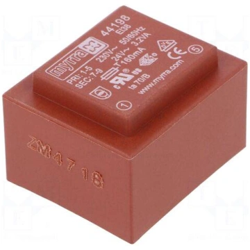 Transformer: encapsulated | 3.2VA | 230VAC | 24V |