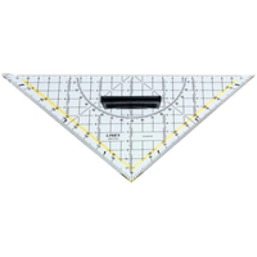 LINEX 2621GH Geometrie-Dreieck Hypotenusenlange: 2
