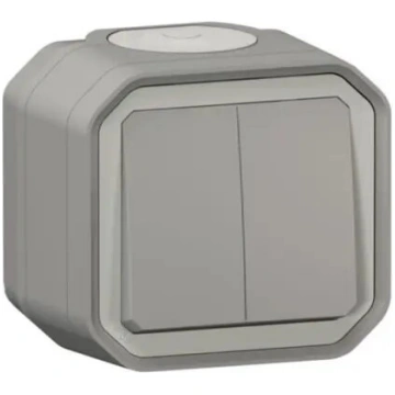 Legrand 069715L Plexo virsapmetuma dubultais slēdz