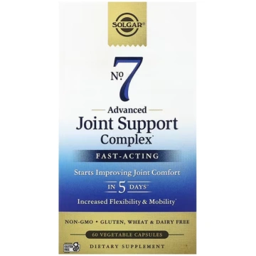 Solgar, No.7, Advanced Joint Support Complex, 60 V