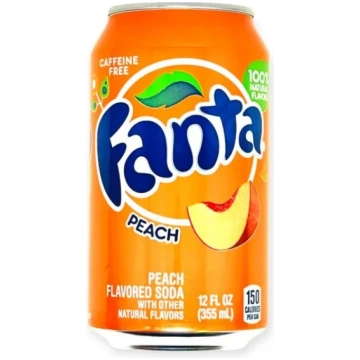 FANTA USA Peach, bundžā 355ml