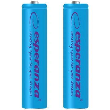 Uzlādējamās baterijas Esperanza, AAA, 1000 mAh, 2 