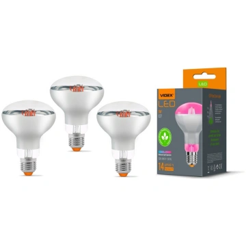 LED spuldze augu audzēšanai Videx, E27, 9W, 14 umo