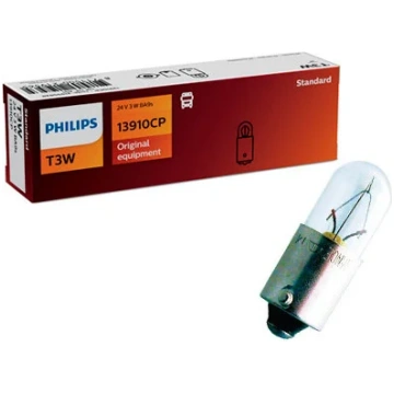 Spuldze PHILIPS T3W 24V BA9s PHILIPS – Spuldzes PH